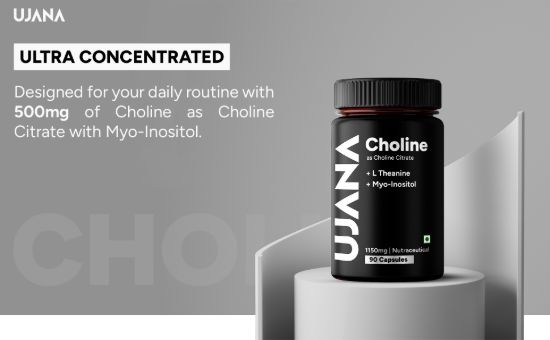 Picture of Choline Citrate with L-Theanine and Myo-Inositol Supplement - 1150mg Nutraceutical