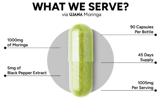 Picture of Moringa Leaf Extract 1000mg