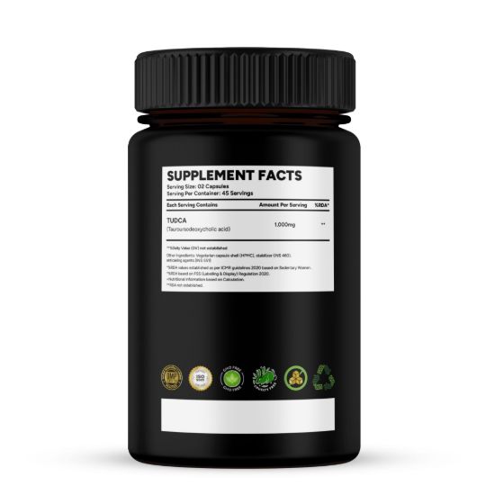 Picture of TUDCA 1000mg Tauroursodeoxycholic Acid Supplement